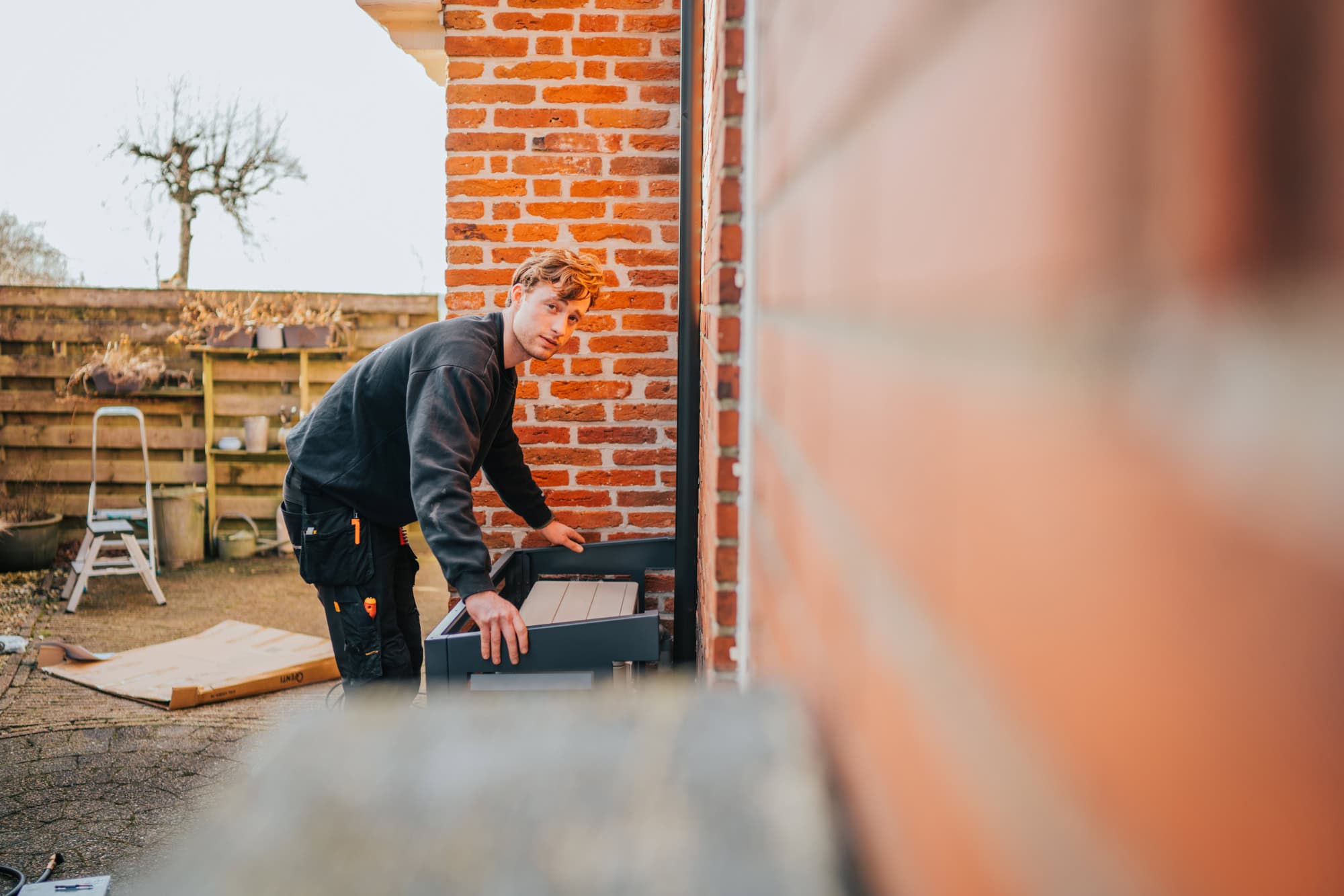 Zorgeloze installatie