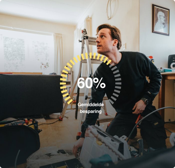 Een besparing waar je warm van wordt.